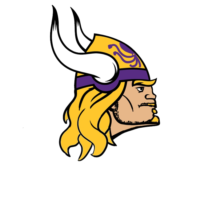 Minnesota Vikings Theon Greyjoy Logo fabric transfer